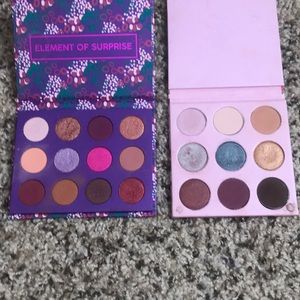 Eyeshadow lightly used